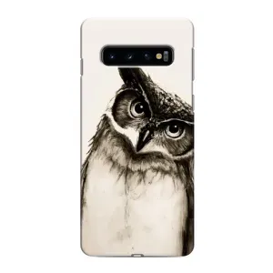 Чохол з пташками на Samsung Galaxy S10e (VPrint) (Сова)