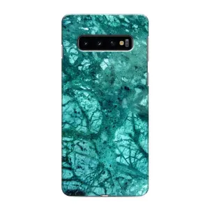 Мраморний чехол на Samsung Galaxy S10e (VPrint) (Зелений мрамор)