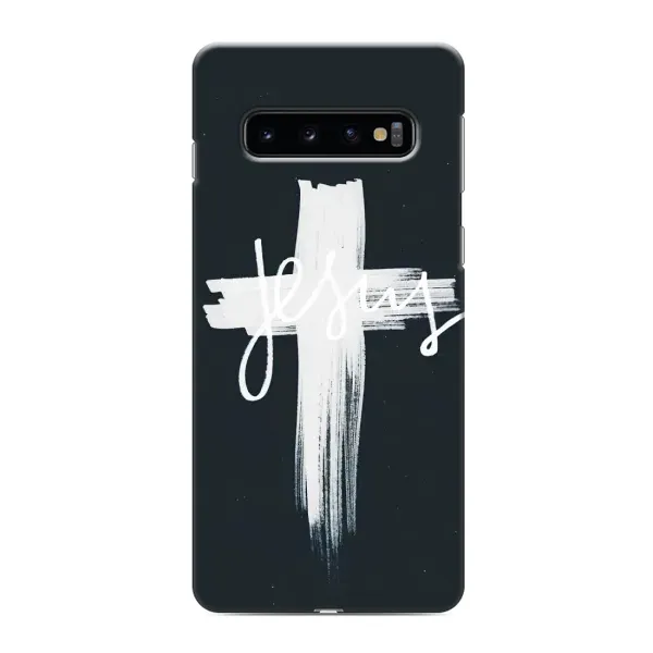 Чехол с принтом «Иисус» для Samsung Galaxy s10 Plus