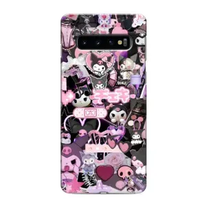 Чехол с кроликом Куроми на Samsung Galaxy s10 Plus (Коллаж Куроми)