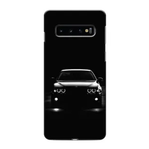 Чехол для Самсунг С10 Плюс - с принтом БМВ (AlphaPrint) (Машина BMW)