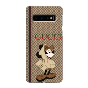 Чехлы ГУЧЧИ для Самсунг С10 Плюс (AlphaPrint) (Mickey GUCCI)