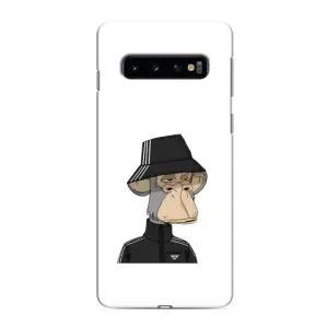Чехлы с Обезьянами NFT для Samsung Galaxy s10 Plus (AlphaPrint) (обезьяна NFT Adidas)