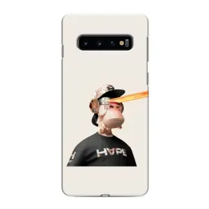 Чехлы с Обезьянами NFT для Samsung Galaxy s10 Plus (AlphaPrint) (обезьяна NFT в очках)