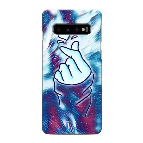 Чохол з принтом «Радужне серце» для Samsung Galaxy s10 Plus Чохол з принтом «Радужне серце» для Samsung Galaxy s10 Plus