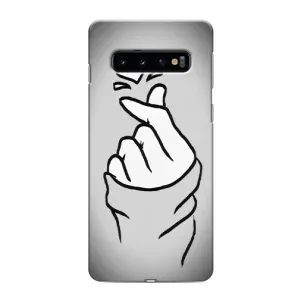 Чохол з принтом «Значок Love» для Samsung Galaxy s10 Plus