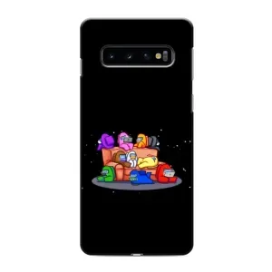 Чехол Амонг Ас для Samsung Galaxy S10 (AlphaPrint) (Амонг-ас)