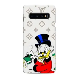 Чехлы для Samsung Galaxy S10 - Скрудж МакДак Louis Vuitton (PREMIUMPrint) (Баксы Скрудж)