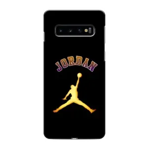 Чехлы для Samsung Galaxy S10 - с картинкой JORDAN (AlphaPrint) (Jordan Gold)