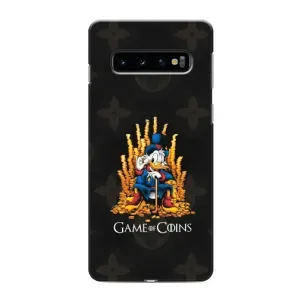 Чехлы для Samsung Galaxy S10 - Скрудж МакДак Louis Vuitton (PREMIUMPrint) (Король денег)