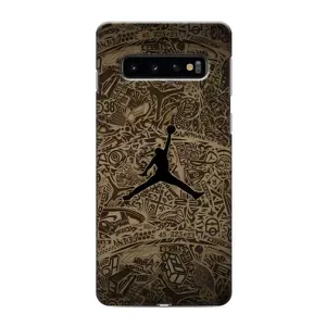 Чехлы для Samsung Galaxy S10 - с картинкой JORDAN (AlphaPrint) (Logo Jordan)
