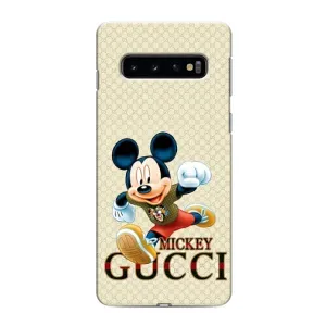Чехол Disney Mouse Samsung Galaxy S10 (PREMIUMPrint) (Mikki Gucci)