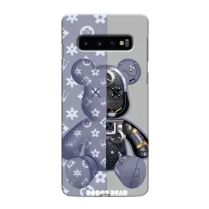 Круті Чохли Луі Віттон для Samsung Galaxy S10 (AlphaPrint) (Робот Медведик)