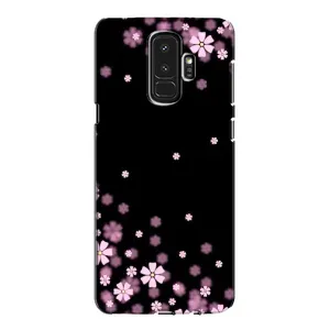 Чехол для Самсунг Галакси S9 Плюс - с принтом (Дизайнерские) (AlphaPrint) (Цветочки маленькие)