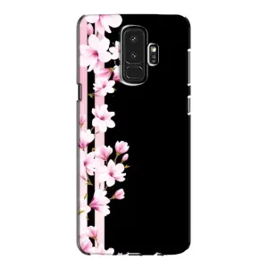 Чехол для Самсунг Галакси S9 Плюс - с принтом (Дизайнерские) (AlphaPrint) (Цветочки)