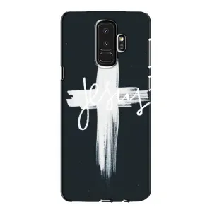 Чехол для Samsung Galaxy S9 Plus G965 (AlphaPrint) - (Христианские) (Иисус)