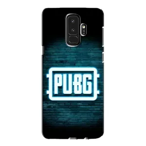 Чехол PUBG для Самсунг Галакси S9 Плюс (AlphaPrint) (Лого PUBG)