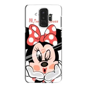 Эксклюзивный чехол для Samsung Galaxy S9 Plus G965 (AlphaPrint - Мультяшные) (Маус Минни)