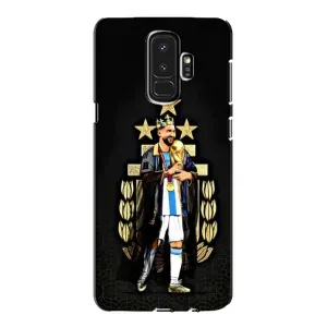Чехлы для Samsung Galaxy S9 Plus G965 (Leo чемпион) (AlphaPrint) (Месси Король)