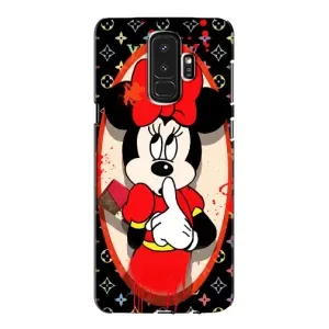 Чехол Disney Mouse Samsung Galaxy S9 Plus G965 (PREMIUMPrint) (Минни Маус ЛВ)