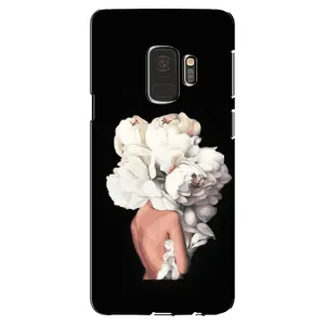 Чехлы (ART) Цветы на Samsung Galaxy S9, G960 (VPrint) (Білі квіти)
