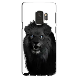 Чохли з картинкою животних Samsung Galaxy S9, G960 (Чорний ЛЕВ)