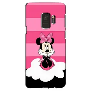 Эксклюзивный чехол для Samsung Galaxy S9, G960 (AlphaPrint - Мультяшные) (Девочка Maus)