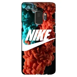 Чехол для Samsung Galaxy S9, G960 - с принтом Найк (AlphaPrint) (Дымчатый найк)