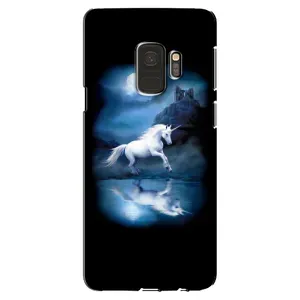 Чехол для Самсунг Галакси С9 - (Единорожки - Новинки) (AlphaPrint) (Единорог)