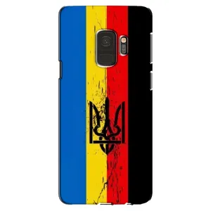 Украинские Чехлы для Samsung Galaxy S9, G960 с картинкой УПА (AlphaPrint) (Прапор УПА)
