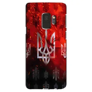 Украинские Чехлы для Samsung Galaxy S9, G960 с картинкой УПА (AlphaPrint) (ГЕРБ УПА)