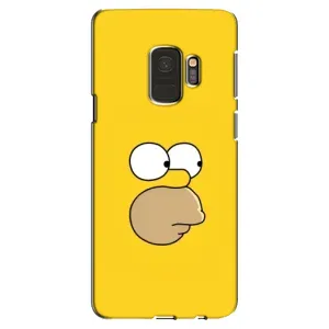 Чехол с Симпсонами для Samsung Galaxy S9, G960 (VPrint) (Гомер)