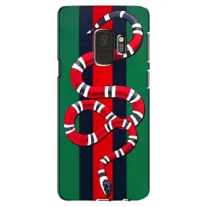 Чехлы ГУЧЧИ для Самсунг Галакси С9 (AlphaPrint) (Gucci змия)