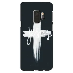 Чехол для Samsung Galaxy S9, G960 (AlphaPrint) - (Христианские) (Иисус)