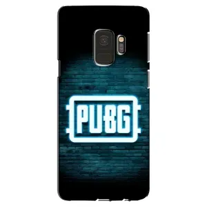 Чехол PUBG для Самсунг Галакси С9 (AlphaPrint) (Лого PUBG)