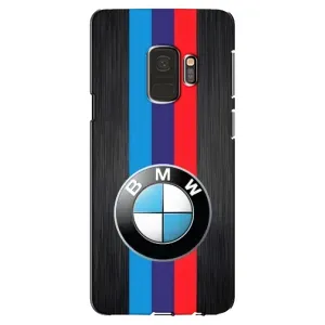 Чехол для Самсунг Галакси С9 - с принтом БМВ (AlphaPrint) (Лого BMW)