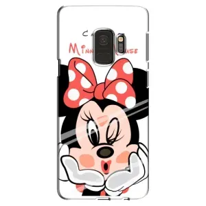 Эксклюзивный чехол для Samsung Galaxy S9, G960 (AlphaPrint - Мультяшные) (Маус Минни)