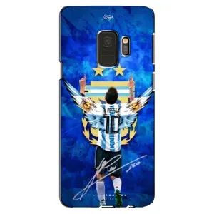 Чехлы для Samsung Galaxy S9, G960 (Leo чемпион) (AlphaPrint) (Месси сборная)