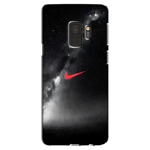 Чехол для Samsung Galaxy S9, G960 - с принтом Найк (AlphaPrint) (Найк красный)