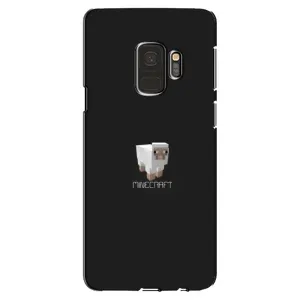 Чехол Майнкрафт на Samsung Galaxy S9, G960 (AlphaPrint) Minecraft (Овечка Майнкрафт)