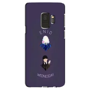Чехлы Венсдей на Samsung Galaxy S9, G960 Уэнсдей (AlphaPrint) (Уэнздей и подруга)