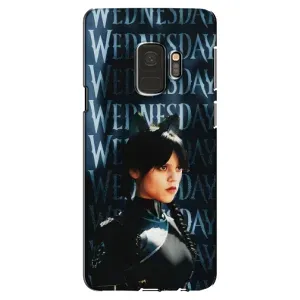 Чехлы Венсдей на Samsung Galaxy S9, G960 Уэнсдей (AlphaPrint) (Уэнздей кошка)