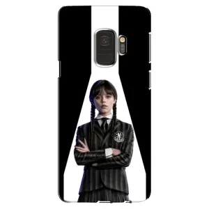 Чехлы Венсдей на Samsung Galaxy S9, G960 Уэнсдей (AlphaPrint) (W-Wednesday)