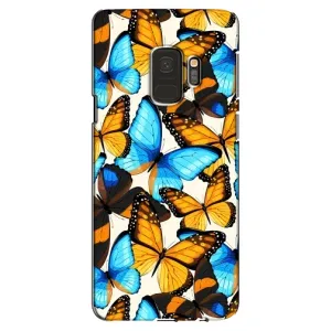 Чохол з принтом для Самсунг Галаксі S9 - (Прикольні) (AlphaPrint) (Яскраві метелики)