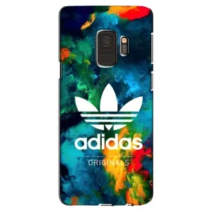 Чохли Адидас для Samsung Galaxy S9, G960 (AlphaPrint) (Яскравий Адідас)