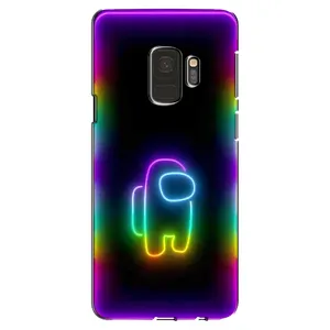 Чехол Амонг Ас для Samsung Galaxy S9, G960 (AlphaPrint) (Яркий скин)