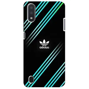 Чохли Адидас для Sansung Galaxy M01 Core (A013F) (AlphaPrint) (Адідас з полосами)