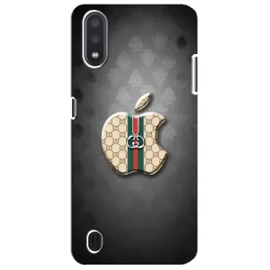 Чехлы ГУЧЧИ для Самсунг М01 Кор (AlphaPrint) (Apple gucci)