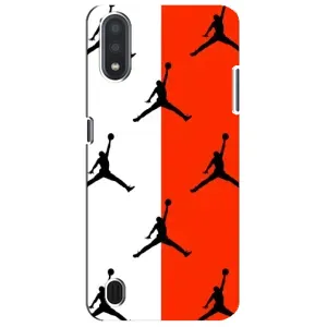Чохли для Sansung Galaxy M01 Core (A013F) - з картинкою JORDAN (AlphaPrint) (Лого Джордан)