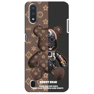 Круті Чохли Луі Віттон для Sansung Galaxy M01 Core (A013F) (AlphaPrint) (Ведмідь Луі Вітон)